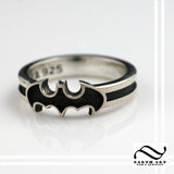 The Classic Bat ring  - Sterling Silver