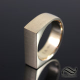 Minimalist Rectangle Signet Ring