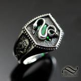 Dark Mark Serpent Ring - Sterling Silver