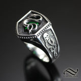 Dark Mark Serpent Ring - Sterling Silver