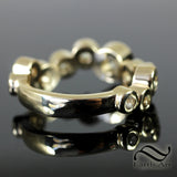11 Stone Montana Sapphire Band