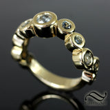 11 Stone Montana Sapphire Band