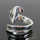Adjustable Wrench Ring - Sterling Silver