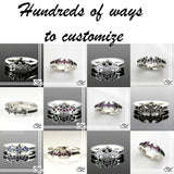 The Classic Bat ring  - Sterling Silver