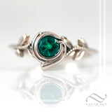 Kokiri Emerald Ring - Silver or Gold