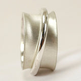 Big Beefy Sterling Spinner Ring - Sterling Silver