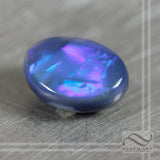 Solid Australian Black Opal Cabochon - 21.89 carats Natural