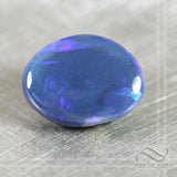 Solid Australian Black Opal Cabochon - 21.89 carats Natural