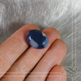 Solid Australian Black Opal Cabochon - 21.89 carats Natural