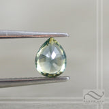 1.08 ct natural bi colored sapphire pear