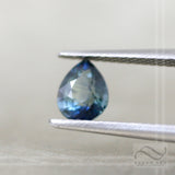 1.08 ct natural bi colored sapphire pear