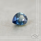 1.08 ct natural bi colored sapphire pear