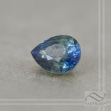 1.08 ct natural bi colored sapphire pear