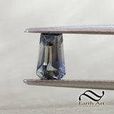 Unheated Tanzania Sapphire 1.18ct natural parti sapphire