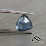 Australian Blue Sapphire 1.29ct natural parti sapphire trillion