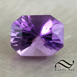 20ct Natural Amethyst Octagonal Rectangle Cut