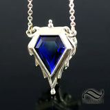 Mox Sapphire Pendant - With Different metal options -MTG Inspired