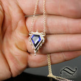 Mox Sapphire Pendant - With Different metal options -MTG Inspired