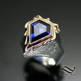 Mox Sapphire Ring - With Different metal options -MTG Inspired