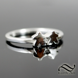 Ladies Board Game ring - Sterling Silver or gold