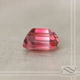 2.9 ct Natural Bi Colored pink tourmaline loose gemstone