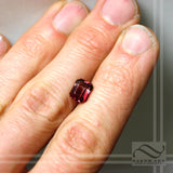 2.9 ct Natural Bi Colored pink tourmaline loose gemstone