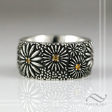 Daisy Daisy Give me your Answer Do - Sterling Silver Ring