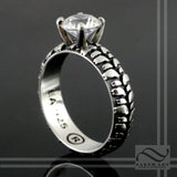 Ladies Mud Bogger® by Interco® Tire Tread Solitaire Engagement Ring