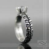 Ladies Mud Bogger® by Interco® Tire Tread Solitaire Engagement Ring