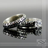 Ladies Mud Bogger® by Interco® Tire Tread Wedding Ring