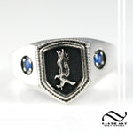 House Signet Ring - The Eagle - Sterling Silver