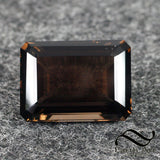 Smoky Quartz - Large 22x16 Emerald Cut natural Smokey quartz