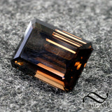 Smoky Quartz - Large 22x16 Emerald Cut natural Smokey quartz
