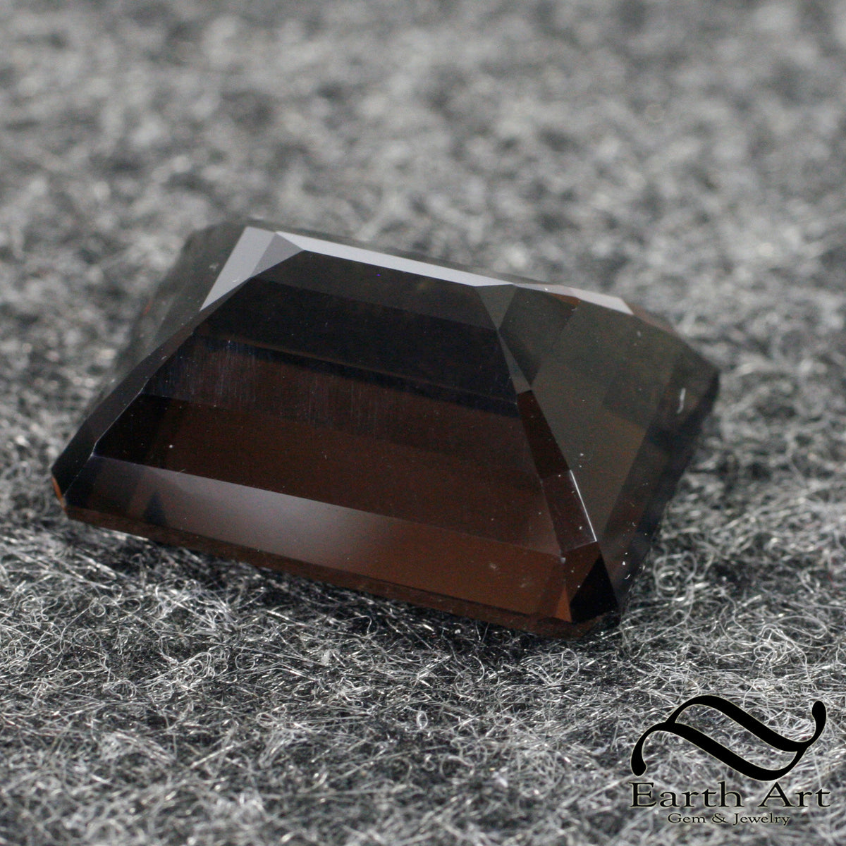 Smoky Quartz - Large 22x16 Emerald Cut natural Smokey quartz 