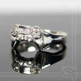 Modern Controller Ring - Sterling Silver - Gamer ring