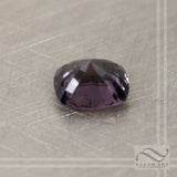1.66 carat Loose Natural Spinel - Dark lavender rectangular cushion cut