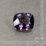1.66 carat Loose Natural Spinel - Dark lavender rectangular cushion cut