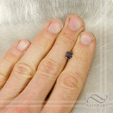 1.4 carat Loose Natural Spinel - Beautiful Lavender rectangular cushion cut