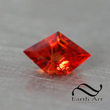 1.05 ct Orange Sapphire - Loose shield Cut