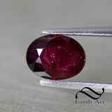 1.20 ct Natural Ruby - Loose red Oval 8x6