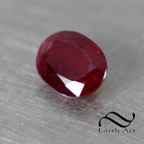 1.81 ct Natural Ruby - Loose red Oval 8x6