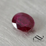 1.55 ct Natural Ruby - Loose red Oval 8x6
