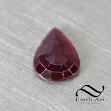 1.22 ct Natural Ruby - Loose red pear 8x6