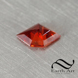 1.05 ct Orange Sapphire - Loose shield Cut