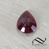 1.24 ct Natural Ruby - Loose red pear 8x6