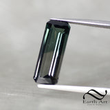 6.85 ct long bi colored tourmaline - Natural gemstone