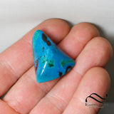 Carved Specimen Chrysocolla From the Ray Mine - Arizona