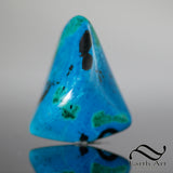 Carved Specimen Chrysocolla From the Ray Mine - Arizona