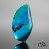 Carved Specimen Chrysocolla From the Ray Mine - Arizona
