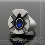 Secret Society Ring - Sterling Silver signet ring